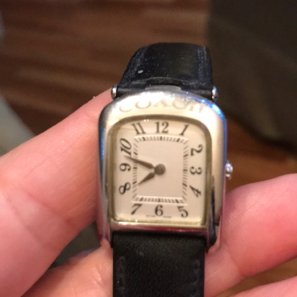Women’s Black Coach Watch - Picture 6 of 9